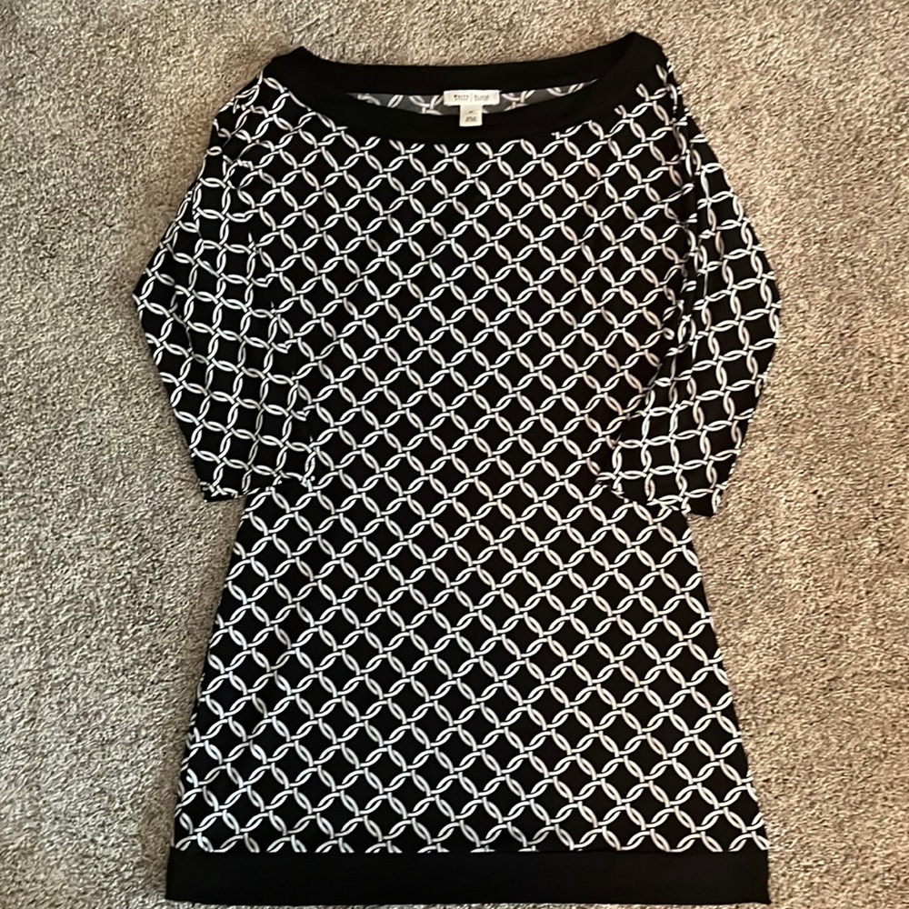 Black and white dress from white and black house market size medium